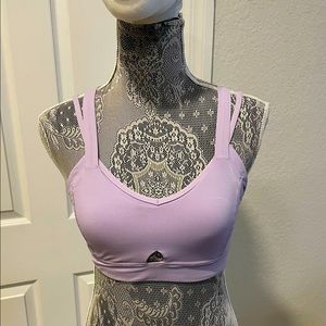 LULULEMON SPORTS BRA LAVENDER SZ 6